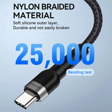 Заредете изображение във визуализатора на галерията – Wozinsky WNBAC1 USB-A / USB-C 2.4A cable 1 m - black
