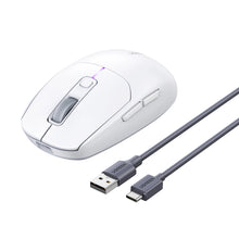 Заредете изображение във визуализатора на галерията – Ugreen MU103 Bluetooth 5.0 computer mouse / 2.4GHz USB receiver - white
