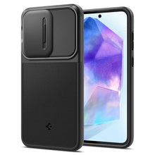 Заредете изображение във визуализатора на галерията – Spigen Optik Armor case for Samsung Galaxy A55 5G - black
