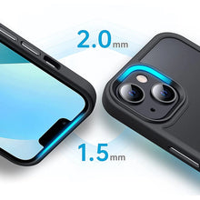 Заредете изображение във визуализатора на галерията – Tech-Protect MagMat MagSafe case for iPhone 12 / 12 Pro - matte black
