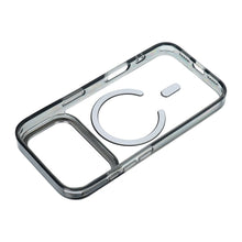 Заредете изображение във визуализатора на галерията – Case for iPhone 18 Pro Max / 17 Pro Max Frame Clear Hybrid Mag Cover compatible with MagSafe black

