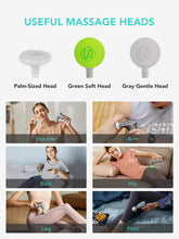 Заредете изображение във визуализатора на галерията – SKG F5-EN massage gun for the whole body - gray
