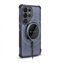 Заредете изображение във визуализатора на галерията – Case for Samsung S25 FE / S26 FE Forcell F-Protect BumperX Premium compatible with MagSafe navy blue
