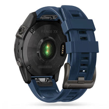 Заредете изображение във визуализатора на галерията – Tech-Protect IconBand strap for Garmin Fenix ​​3 / 5X / 3HR / 5X Plus / 6X / 6X Pro / 7X - navy blue

