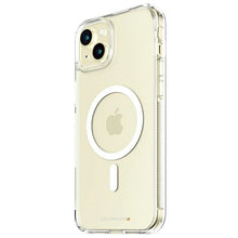 Заредете изображение във визуализатора на галерията – PanzerGlass HardCase with MagSafe with D3O and Military Grade Certified for iPhone 15 Plus / 14 Plus - Transparent
