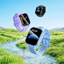 Заредете изображение във визуализатора на галерията – Smartwatch for kids 1,69" 4G GPS with call function Hoco Y108 blue
