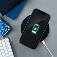 Заредете изображение във визуализатора на галерията – SILICONE case for IPHONE 17 Pro Max blue
