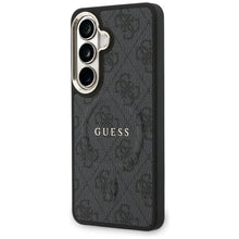Заредете изображение във визуализатора на галерията – GUESS case for SAMSUNG S26 GUHMS26SP4MSEGCK (4G Embossed Ring MagSafe) black
