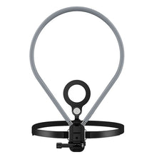 Заредете изображение във визуализатора на галерията – Neck magnetic phone holder Hoco K31 black gray
