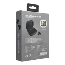 Заредете изображение във визуализатора на галерията – Toti TWS AI Translator ST25 black
