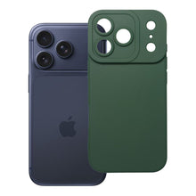 Заредете изображение във визуализатора на галерията – Case for iPhone 17 Pro / 18 Pro (low camera edge) Matt 2.0 dark green
