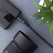 Заредете изображение във визуализатора на галерията – FORCELL F-ENERGY C272 cable USB A to Type C QC4.0 3A 66W Digital 1,2 m black

