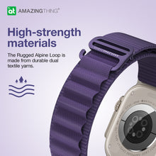 Заредете изображение във визуализатора на галерията – Amazing Thing Band Titan Sport Band TSP49PU for Apple Watch 49/45 purple
