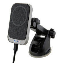 Заредете изображение във визуализатора на галерията – Car phone holder induction BMW compatible with MagSafe 15W for windshield / dashboard / air vent M Edition BMMWCCMPGPK black
