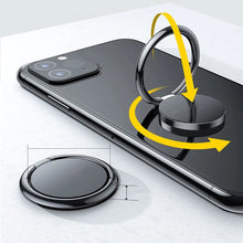 Заредете изображение във визуализатора на галерията – Tech-Protect Magnetic Phone Ring holder / ring with stand function - pink
