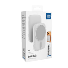 Заредете изображение във визуализатора на галерията – Powerbank compatible with MagSafe Blue Star Slim DG-P8 15W 5000 mAh biały
