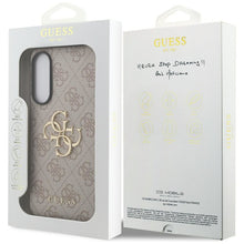 Заредете изображение във визуализатора на галерията – GUESS case for SAMSUNG S25 Edge GUHCS25E4GMGPI (4G PU Big Logo) pink
