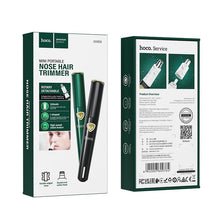 Заредете изображение във визуализатора на галерията – Nose hair trimmer Hoco DAR08 black
