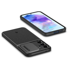 Заредете изображение във визуализатора на галерията – Spigen Optik Armor case for Samsung Galaxy A55 5G - black
