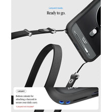 Заредете изображение във визуализатора на галерията – SPIGEN case ULTRA HYBRID compatible with MagSafe for IPHONE 17 Pro/18 Pro classic black
