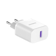 Заредете изображение във визуализатора на галерията – Dudao A20EU USB-A 18W network charger - white
