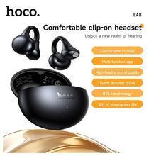 Заредете изображение във визуализатора на галерията – Wireless earphones Hoco TWS EA8 metal black
