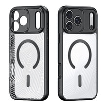 Заредете изображение във визуализатора на галерията – DUX DUCIS case AIMO MAG compatible with MagSafe for IPHONE 17 PRO MAX (Open Ring Version) black
