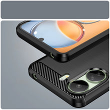 Заредете изображение във визуализатора на галерията – Carbon Case for Xiaomi Redmi 13c Flexible Silicone Carbon Cover - Black

