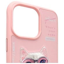 Заредете изображение във визуализатора на галерията – NIMMY case COOL&amp;CUTE 2.0 Cat for IPHONE 15 Pro pink
