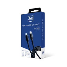 Заредете изображение във визуализатора на галерията – 3mk Hyper Cable USB-C / USB-C 100W 1.2m - Black
