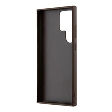 Заредете изображение във визуализатора на галерията – Guess 4G Metal Gold Logo case for Samsung Galaxy S24 Ultra - brown
