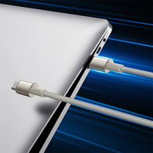 Заредете изображение във визуализатора на галерията – Baseus Tungsten Gold USB-C / USB-C cable 100W 1m - gold
