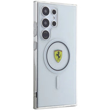 Заредете изображение във визуализатора на галерията – Ferrari IML Transp Inner Circle Line MagSafe case for Samsung Galaxy S24 Ultra - black

