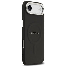 Заредете изображение във визуализатора на галерията – GUESS case for IPHONE 17 Air compatible with MagSafe GUHMP17MPSAREGSK (PU W/ Classic Logo) black
