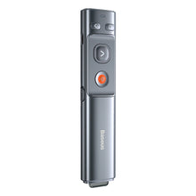Заредете изображение във визуализатора на галерията – Baseus Orange Dot wireless laser pointer for presentations - gray (with battery)
