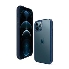 Заредете изображение във визуализатора на галерията – PanzerGlass ClearCase case for iPhone 12 Pro Max - transparent and blue

