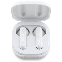Заредете изображение във визуализатора на галерията – Wireless earphones TWS Guess 4G Metal Logo white
