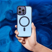 Заредете изображение във визуализатора на галерията – VARIETE MAG COVER Case compatible with MagSafe for IPHONE 16 PRO MAX navy blue
