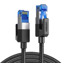 Заредете изображение във визуализатора на галерията – Ugreen NW153 Ethernet RJ45 Cat8 Cable Copper Core 1.5m - Black
