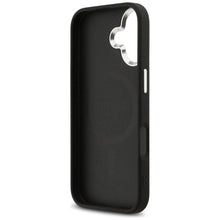Заредете изображение във визуализатора на галерията – GUESS case for IPHONE 17 compatible with MagSafe GUHMP17SP4TSRCMK (PU 4G W/Triangle Logo SL) black
