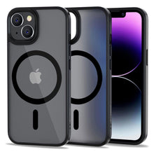 Заредете изображение във визуализатора на галерията – Tech-Protect MagMat MagSafe case for iPhone 14 - matte black
