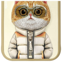 Заредете изображение във визуализатора на галерията – NIMMY case COOL&amp;CUTE 2.0 Cat for IPHONE 15 khaki
