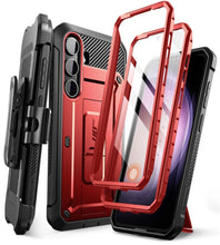 Заредете изображение във визуализатора на галерията – Unicorn Beetle Pro Supcase case for Samsung Galaxy S24 - red
