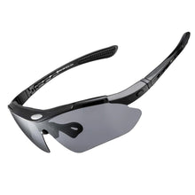 Заредете изображение във визуализатора на галерията – Rockbros 10003 polarized cycling glasses - black
