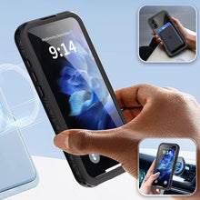 Заредете изображение във визуализатора на галерията – Waterproof case SHELLBOX GT compatible with MagSafe for IPHONE 16 Plus black
