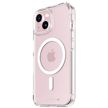 Заредете изображение във визуализатора на галерията – PanzerGlass HardCase with MagSafe with D3O and Military Grade Certification for iPhone 15/14/13 - Transparent
