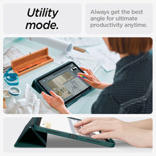 Заредете изображение във визуализатора на галерията – Spigen Urban Fit case for iPad Air 10.9'' 4/5 2020-2022 / 11.6'' 2024 - green
