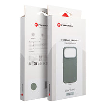 Заредете изображение във визуализатора на галерията – Case for iPhone 15 PRO Forcell F-Protect Frame Premium compatible with Magsafe gray
