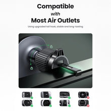 Заредете изображение във визуализатора на галерията – Ugreen CD345 magnetic car holder for air vent - black
