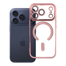 Заредете изображение във визуализатора на галерията – Case for iPhone 18 Pro / 17 Pro Electro Mag Cover compatible with MagSafe gold-rose
